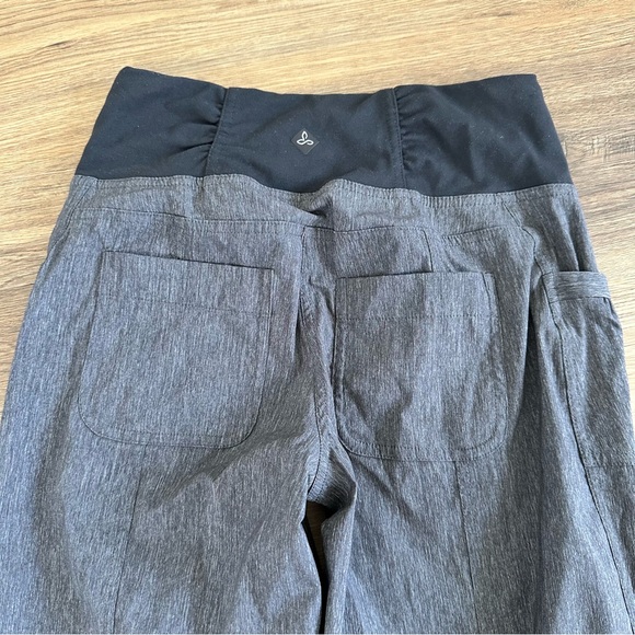 Prana Summit Hiking Pants Women’s XS Short Gray Activewear Pull On Nylon Outdoor - Picture 11 of 11